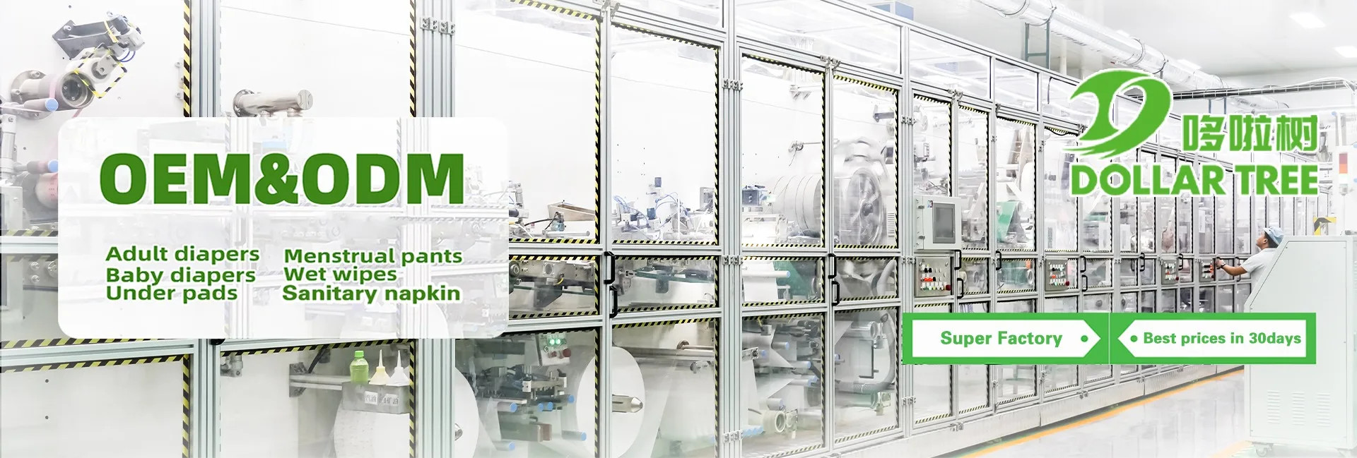 quality Disposable Baby Diaper factory